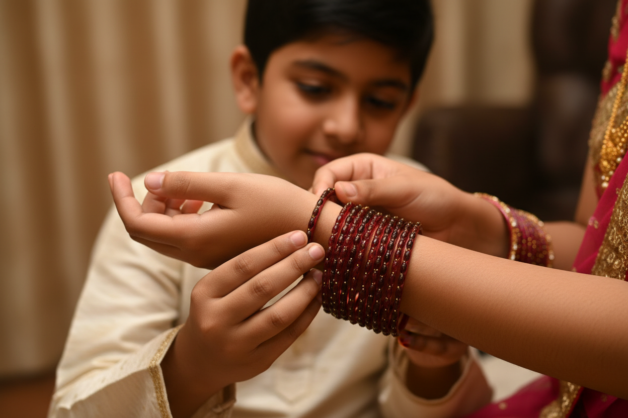 Rain Drop Glass Bangles – Make Every Occasion Special (Maroon) - PREMIUM QUALITY