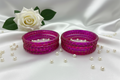 Rain Drop Glass Bangles – Make Every Occasion Special (Rani) - PREMIUM QUALITY